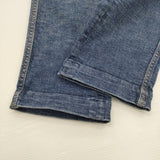 45R/45rpm ざっくりストレッチデニムスリムパンツ インディゴ 定価22000円 ブルー レディース フォーティーファイブアールピーエム【中古】5-1103G♪