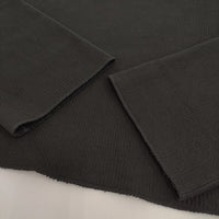 sacra ウーレンコットンプルオーバートップス 定価27500円 サイズ38 カットソー ブラック レディース サクラ【中古】5-1014T♪