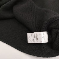 sacra ウーレンコットンプルオーバートップス 定価27500円 サイズ38 カットソー ブラック レディース サクラ【中古】5-1014T♪