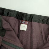 JOHN GALLIANO セミフレア センターシーム スラックス パンツ 初期 90年代 パープル レディース ジョンガリアーノ【中古】5-1020G∞