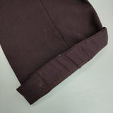 JOHN GALLIANO セミフレア センターシーム スラックス パンツ 初期 90年代 パープル レディース ジョンガリアーノ【中古】5-1020G∞