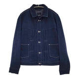 45R/45rpm ニットデニムのGジャン（インディゴ） 定価57200円 ジャケット ブルー レディース フォーティーファイブアールピーエム【中古】5-1103M♪