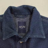 45R/45rpm ニットデニムのGジャン（インディゴ） 定価57200円 ジャケット ブルー レディース フォーティーファイブアールピーエム【中古】5-1103M♪