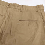 45R/45rpm サテンコーティングチノパンツ 定価28600円 ワイド チノパンツ ベージュ レディース フォーティーファイブアールピーエム【中古】5-1103M♪