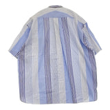 J.PRESS YORK STREET マルチストライプバンドカラーシャツ サイズM ユニセックス 定価11000円 ライトブルー ジェイプレス【中古】5-0908S♪
