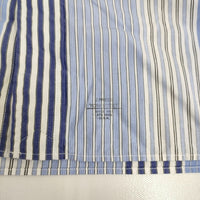 J.PRESS YORK STREET マルチストライプバンドカラーシャツ サイズM ユニセックス 定価11000円 ライトブルー ジェイプレス【中古】5-0908S♪