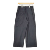 MACKINTOSH PHILOSOPHY H5R20-180-29 テーパード スラックス 40 ワイド パンツ ネイビー レディース マッキントッシュフィロソフィー【中古】6-0307M∞