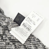 s'yte Yohji Yamamoto レオパード柄 サイズ3 マフラー ネックウォーマー ブラック レディース サイトヨウジヤマモト【中古】5-1027T◎