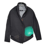 Y's YW-T52-559 サイズ2 コットン カーディガン ブラック レディース ワイズ/Yohji【中古】5-1103M♪