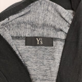 Y's YW-T52-559 サイズ2 コットン カーディガン ブラック レディース ワイズ/Yohji【中古】5-1103M♪