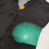 Y's YW-T52-559 サイズ2 コットン カーディガン ブラック レディース ワイズ/Yohji【中古】5-1103M♪