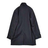 FRED PERRY ハリントンマックウインターコート F2475 裏生地チェック コート ネイビー メンズ フレッドペリー【中古】5-1027T∞