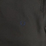 FRED PERRY ハリントンマックウインターコート F2475 裏生地チェック コート ネイビー メンズ フレッドペリー【中古】5-1027T∞