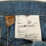 tricot COMME des GARCONS ペンギンパンツ ラメ入り TA-P001 サイズM サルエルパンツ AD2017 ブルー レディース トリココムデギャルソン【中古】5-1103M♪