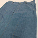 tricot COMME des GARCONS ペンギンパンツ ラメ入り TA-P001 サイズM サルエルパンツ AD2017 ブルー レディース トリココムデギャルソン【中古】5-1103M♪