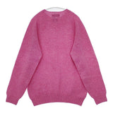 tricot COMME des GARCONS/INVERALLAN 別注 ウール イギリス製 セーター ニット AD2021 ピンク レディース トリココムデギャルソン/インバーアラン【中古】5-1020T∞