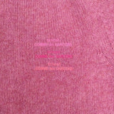 tricot COMME des GARCONS/INVERALLAN 別注 ウール イギリス製 セーター ニット AD2021 ピンク レディース トリココムデギャルソン/インバーアラン【中古】5-1020T∞