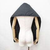 THE NORTH FACE PURPLE LABEL Lightweight Twill Mountain Down Cape ダウンケープ 22AW 定価24200円 NN8256N ストール ブラック レディース ザノースフェイスパープルレーベル【中古】5-1027T◎