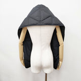 THE NORTH FACE PURPLE LABEL Lightweight Twill Mountain Down Cape ダウンケープ 22AW 定価24200円 NN8256N ストール ブラック レディース ザノースフェイスパープルレーベル【中古】5-1027T◎