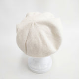 CA4LA ウールベレー 日本製 ベレー帽 アイボリー レディース カシラ【中古】5-1027T◎