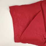 suzuki takayuki over shirt レーヨンシルク 定価36300円 日本製 半袖シャツ レッド タグ表記：dawn red レディース スズキタカユキ【中古】6-0410S△