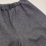 SILKKI シルッキ シルッキパンツ シルッキデニム サイズM 定価28600円 コットンシルク イージー パンツ ネイビー レディース【中古】5-1103G♪