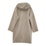 marble sud フェイクムートン マウンテンリバーシブルコート 067F042165 ボア コート グレージュ レディース マーブルシュッド【中古】5-1115A♪