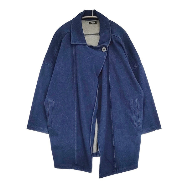 marble sud 066F006160 インディゴ ストレッチ ジャケット 羽織 コート ブルー レディース マーブルシュッド【中古】5-1018T♪