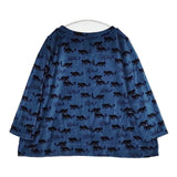 marble sud 豹 ヒョウプリント カットソー ブルー レディース マーブルシュッド【中古】5-1020T∞