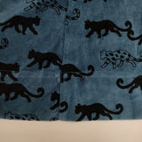 marble sud 豹 ヒョウプリント カットソー ブルー レディース マーブルシュッド【中古】5-1020T∞