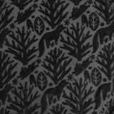 marble sud キツネ 森 トロイメライ ベロアジャガード スカート ネイビー レディース マーブルシュッド【中古】5-1020T∞