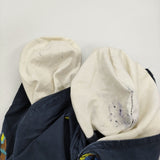 marble sud 鳥刺繍 オウム 077F033061 パンツ ネイビー レディース マーブルシュッド【中古】5-1103G♪