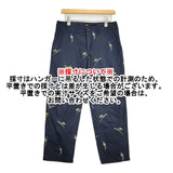 marble sud 鳥刺繍 オウム 077F033061 パンツ ネイビー レディース マーブルシュッド【中古】5-1103G♪