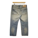 mizuiro-ind インディゴ ストレートデニムパンツ サイズ3 デニムパンツ ブルー レディース ミズイロインド【中古】5-1103G♪