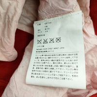 Paul Harnden スウェードレザージャケット ドーバーストリートマーケット購入 牛革 XS レッド レディース ポールハーデン【中古】5-0908T♪