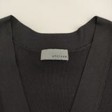 uncrave コットンポリエステル オンワード樫山 カーディガン ブラック レディース アンクレイヴ【中古】5-1103M♪