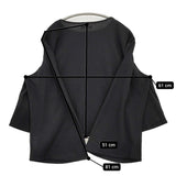 CELERI ショートフレア プルオーバー 定価29700円 Deuxieme Classe取り扱い カットソー 23AW ブラック レディース セルリ【中古】5-1103M♪