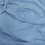 MSGM リボンカラー ブラウス プルオーバーイタリア製 サイズ38 ブラウス シャツ ライトブルー レディース エムエスジーエム【中古】5-1103M♪