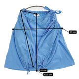 MSGM リボンカラー ブラウス プルオーバーイタリア製 サイズ38 ブラウス シャツ ライトブルー レディース エムエスジーエム【中古】5-1103M♪