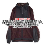 Scye 20周年ナイロン切替ボアフリースジップアップパーカー サイズ38 ブルゾン ワインレッド ブラック レディース サイ【中古】5-1018T♪