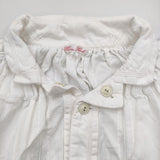 HAVERSACK チュニック 621204 サイズ0 コットンレーヨン ブラウス シャツ ホワイト レディース ハバーサック【中古】5-1103M♪