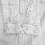 HAVERSACK チュニック 621204 サイズ0 コットンレーヨン ブラウス シャツ ホワイト レディース ハバーサック【中古】5-1103M♪