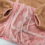 UGG マーレーンシェルパジャケット フリース Marlene Sherpa Jacket 1117741 サイズS ブルゾン ピンク ベージュ レディース アグ【中古】5-1018T♪