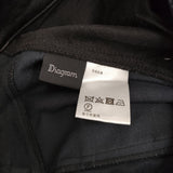 Diagram GRACE CONTINENTAL クラッシュレザーエッグパンツ 定価30800円 24AW 黒 レディース ダイアグラム グレースコンチネンタル【中古】5-0916T♪