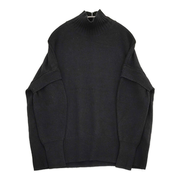 Diagram GRACE CONTINENTAL クーマラムニットトップ 定価31900円 24AW ブラック レディース ダイアグラム グレースコンチネンタル【中古】5-0916T♪