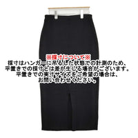 Diagram GRACE CONTINENTAL クーマラムニットスカート 定30800円 24AW ブラック レディース ダイアグラム グレースコンチネンタル【中古】5-0916T♪