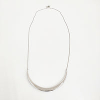GRACE CONTINENTAL メタルカーブチョーカー 定26400円 0325191506 ネックレス 25SS シルバー レディース グレースコンチネンタル【中古】5-0916G♪