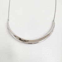 GRACE CONTINENTAL メタルカーブチョーカー 定26400円 0325191506 ネックレス 25SS シルバー レディース グレースコンチネンタル【中古】5-0916G♪