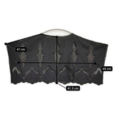 Diagram GRACE CONTINENTAL 刺繍ポンチョトップ 定価31900円 25SS ブラック レディース ダイアグラム グレースコンチネンタル【中古】5-0916M♪
