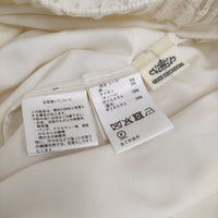 GRACE CONTINENTAL キカレースイージーパンツ 36 定価33000円 0125111121 パンツ 25SS キナリ レディース グレースコンチネンタル【中古】5-0916M♪